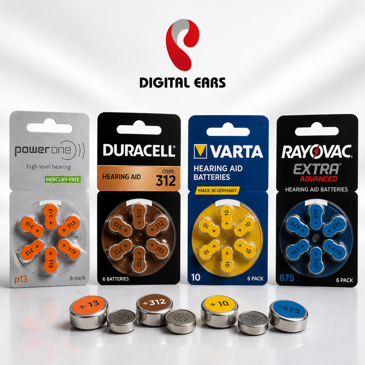 Multipolar Ear Battery Collections – Digital Ears | Hearing Aid Shop