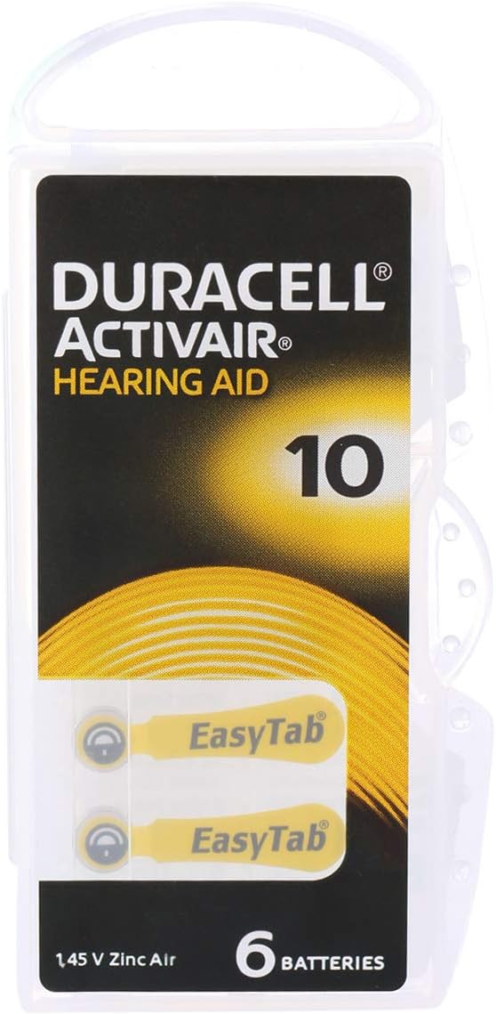 DURACELL ACTIVAIR SIZE 10 HEARING AID BATTERIES ( 60 PCS PACK)